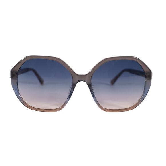 Kate Spade WAVERLY Oversized Round Womens Sunglasses - Blue / Blue - NWT - Picture 1 of 9
